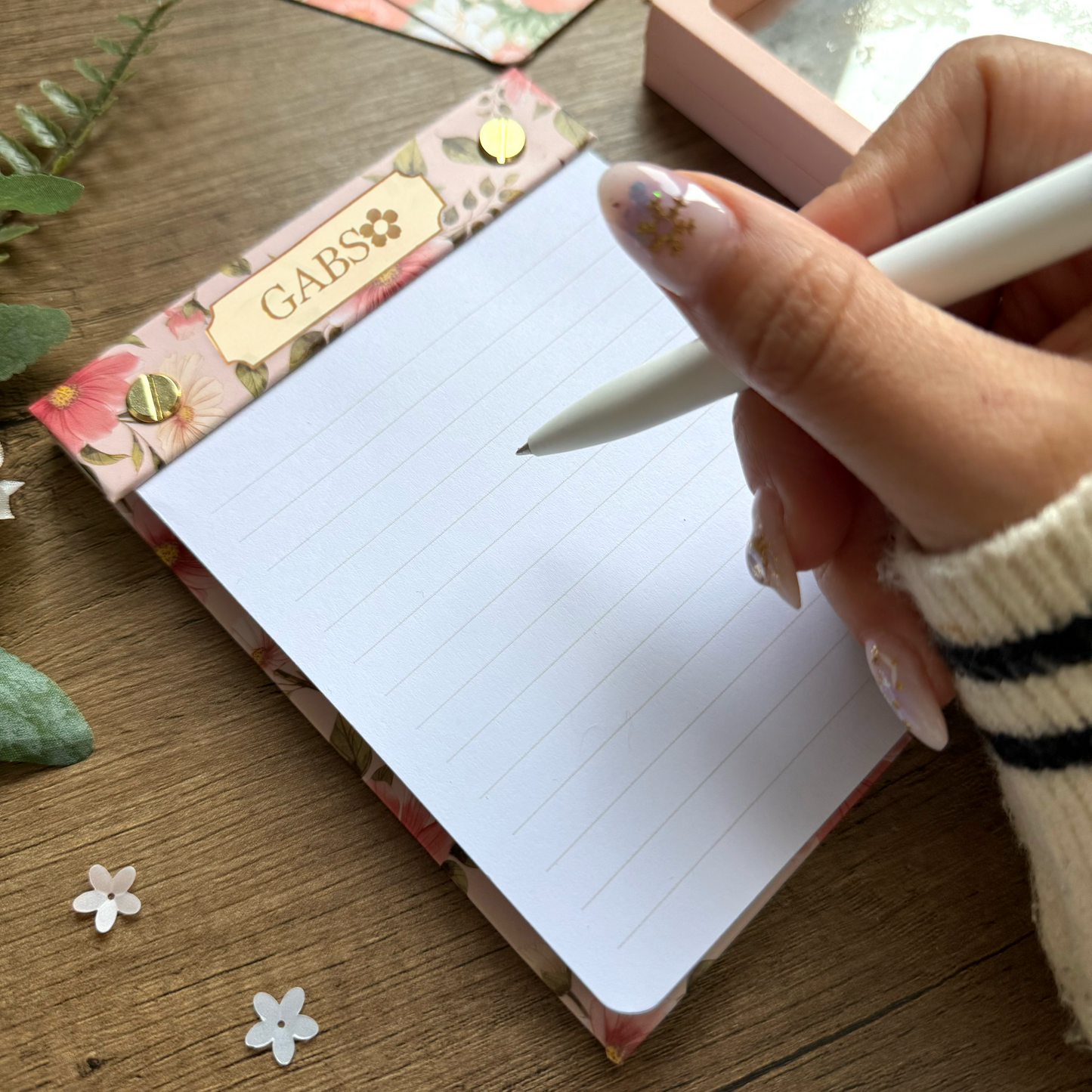 Spring Garden - Refillable Notepad