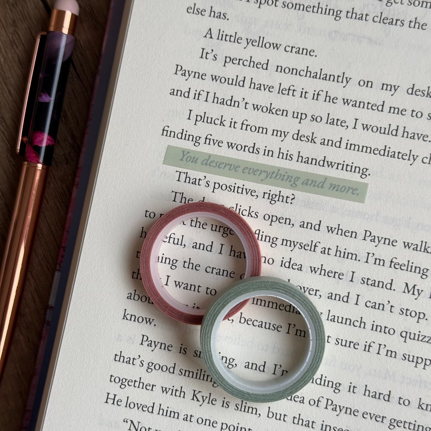Highlighter Washi Tape Set