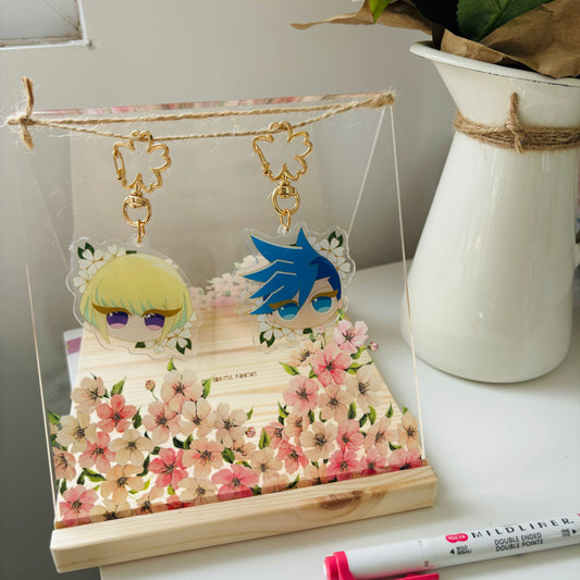 Spring Boys Promare (Lio x Galo) Acrylic Charms