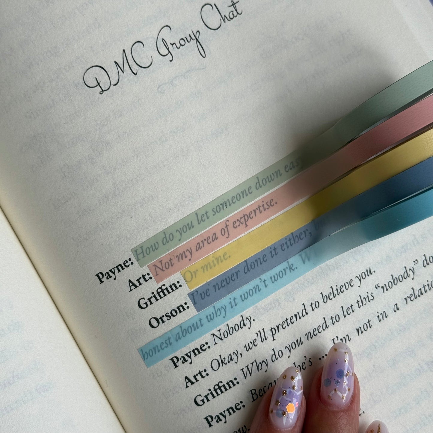Highlighter Washi Tape Set