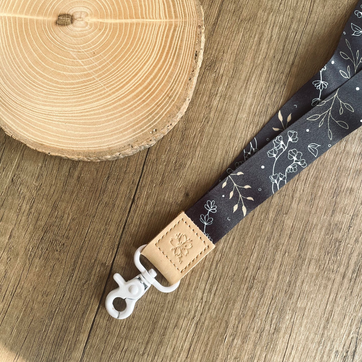 Black Garden Lanyard
