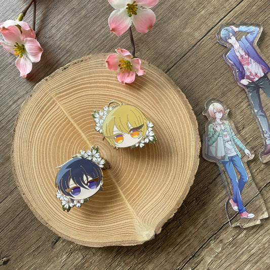 Izumi x Ryouma - Spring Boys Couples Enamel Pins