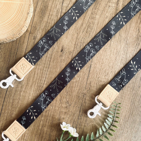 Black Garden Lanyard