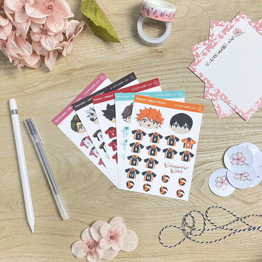 Haikyuu! Sticker Sheet