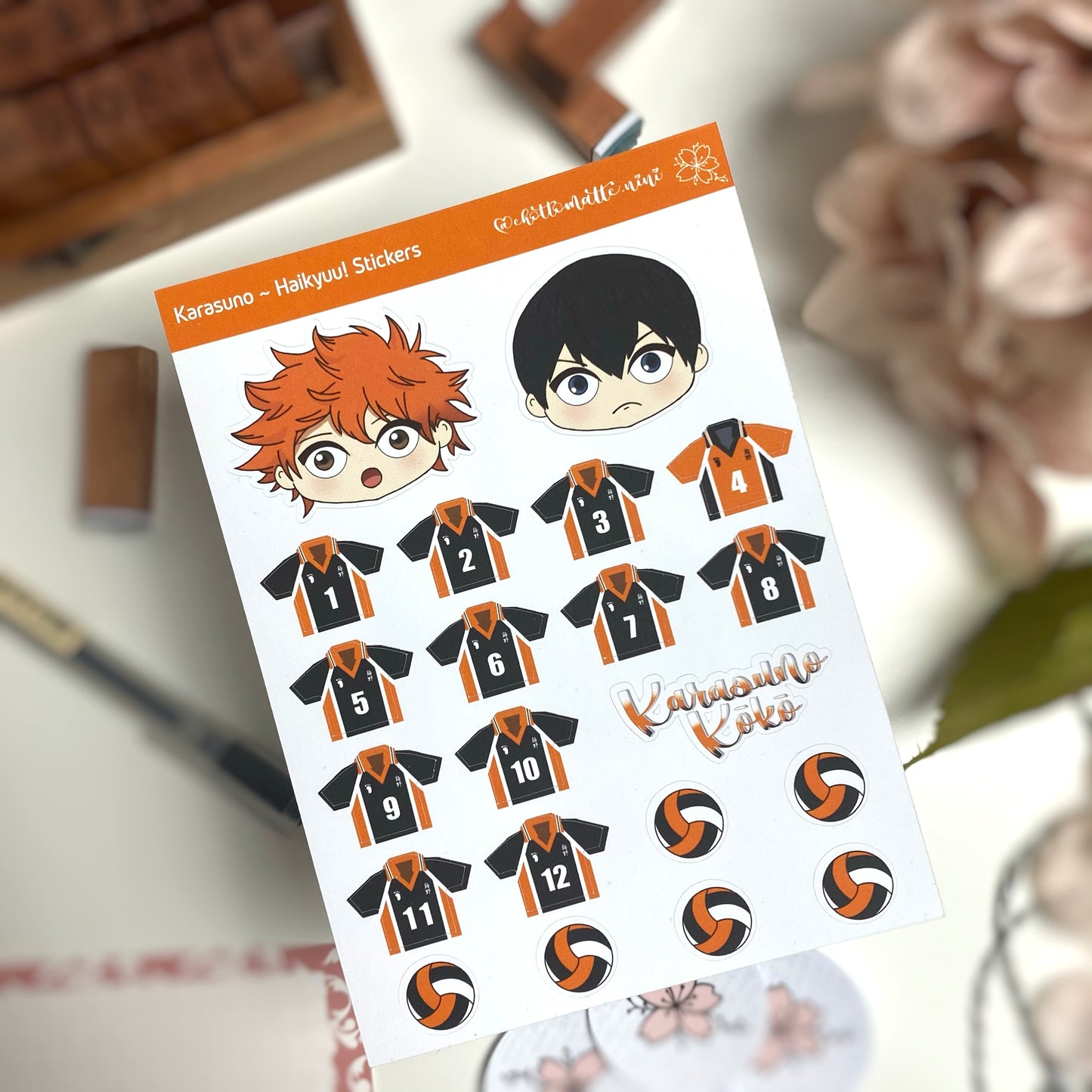 Haikyuu! Sticker Sheet