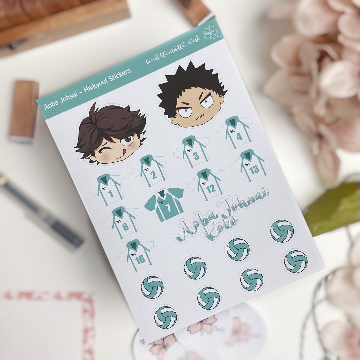 Haikyuu! Sticker Sheet