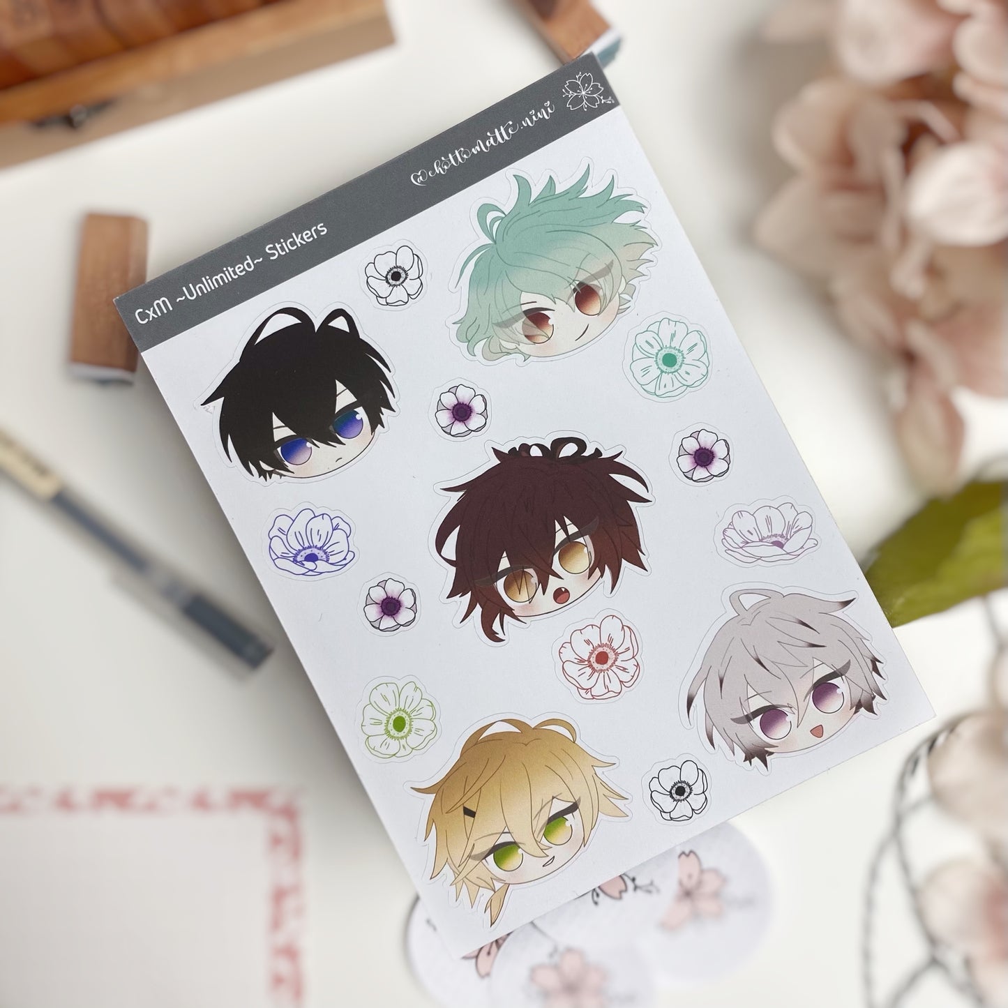 Collar x Malice Sticker Sheet