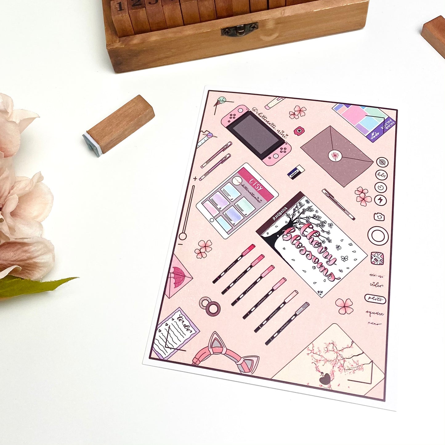 Flatlay Postcard