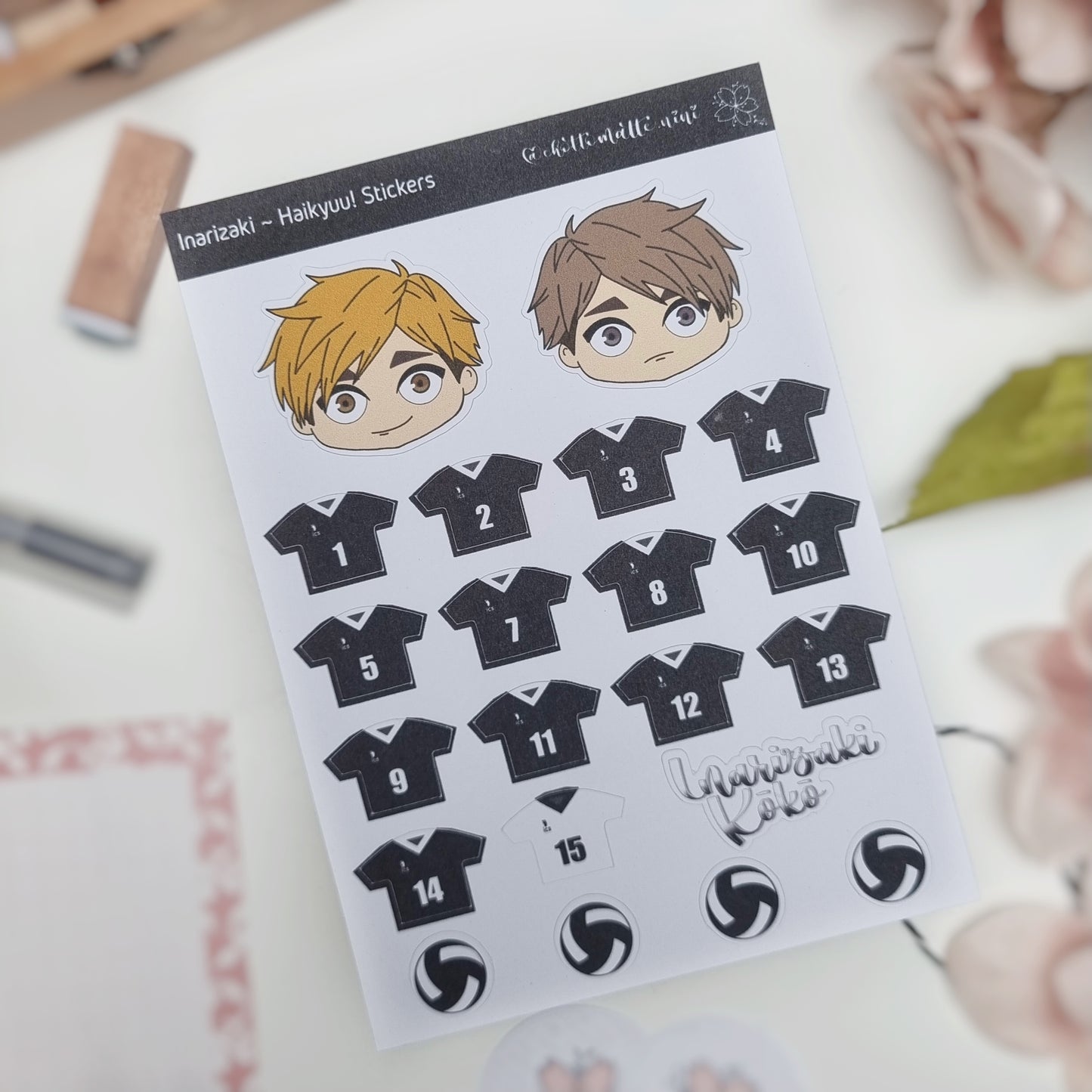 Haikyuu! Sticker Sheet