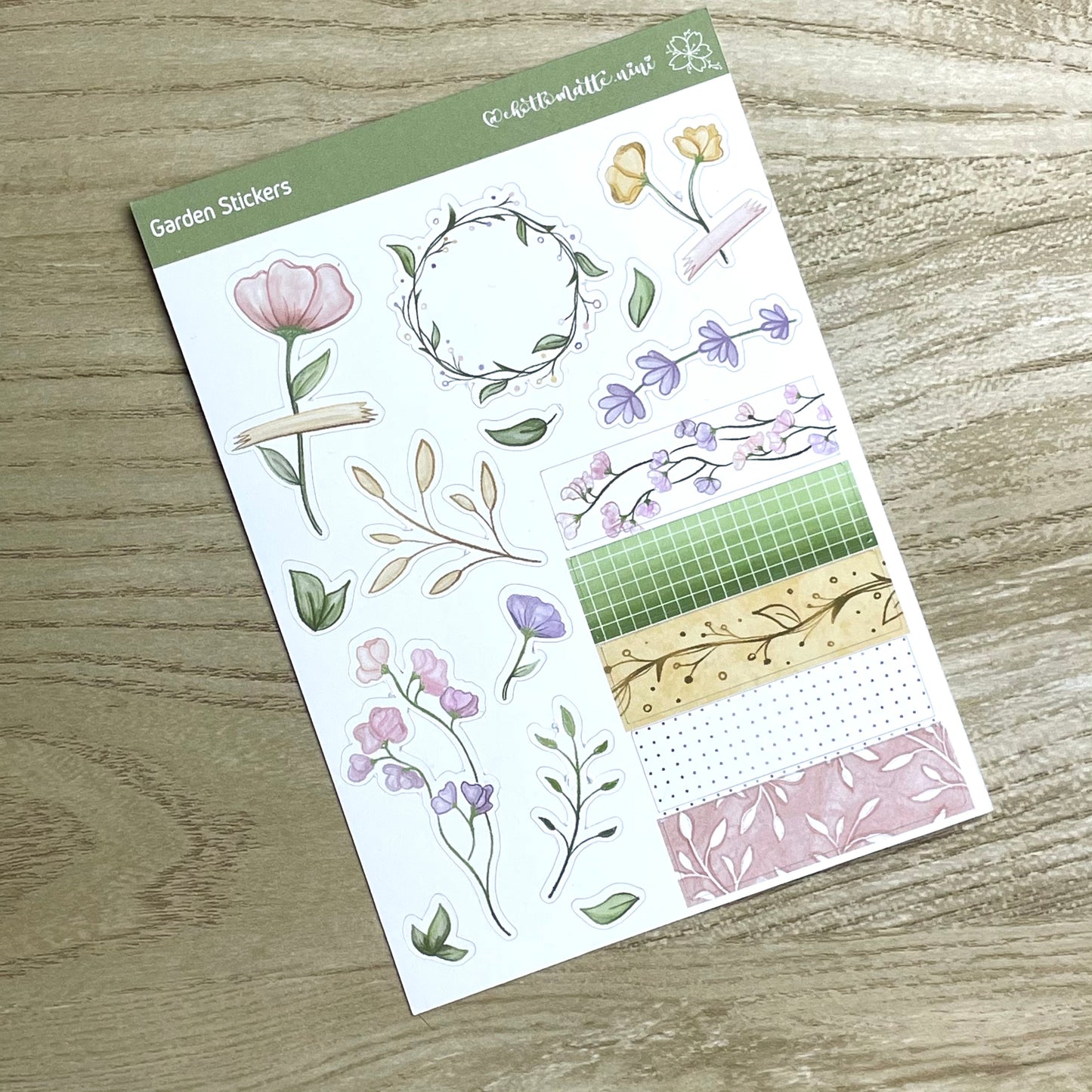 Garden Sticker Sheet