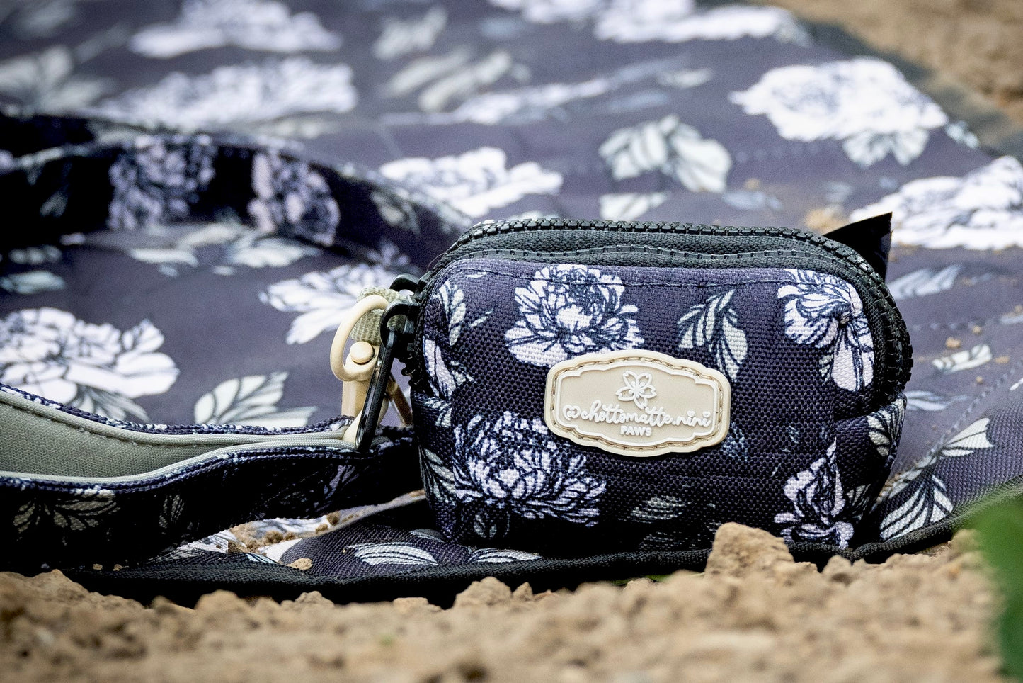 Midnight Bloom Trick or Treat Pouch