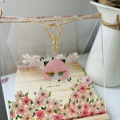 Spring Girl Anya (Spy x Family) Acrylic Charms