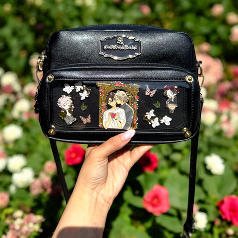 Crossbody Ita Bag with Detachable Insert