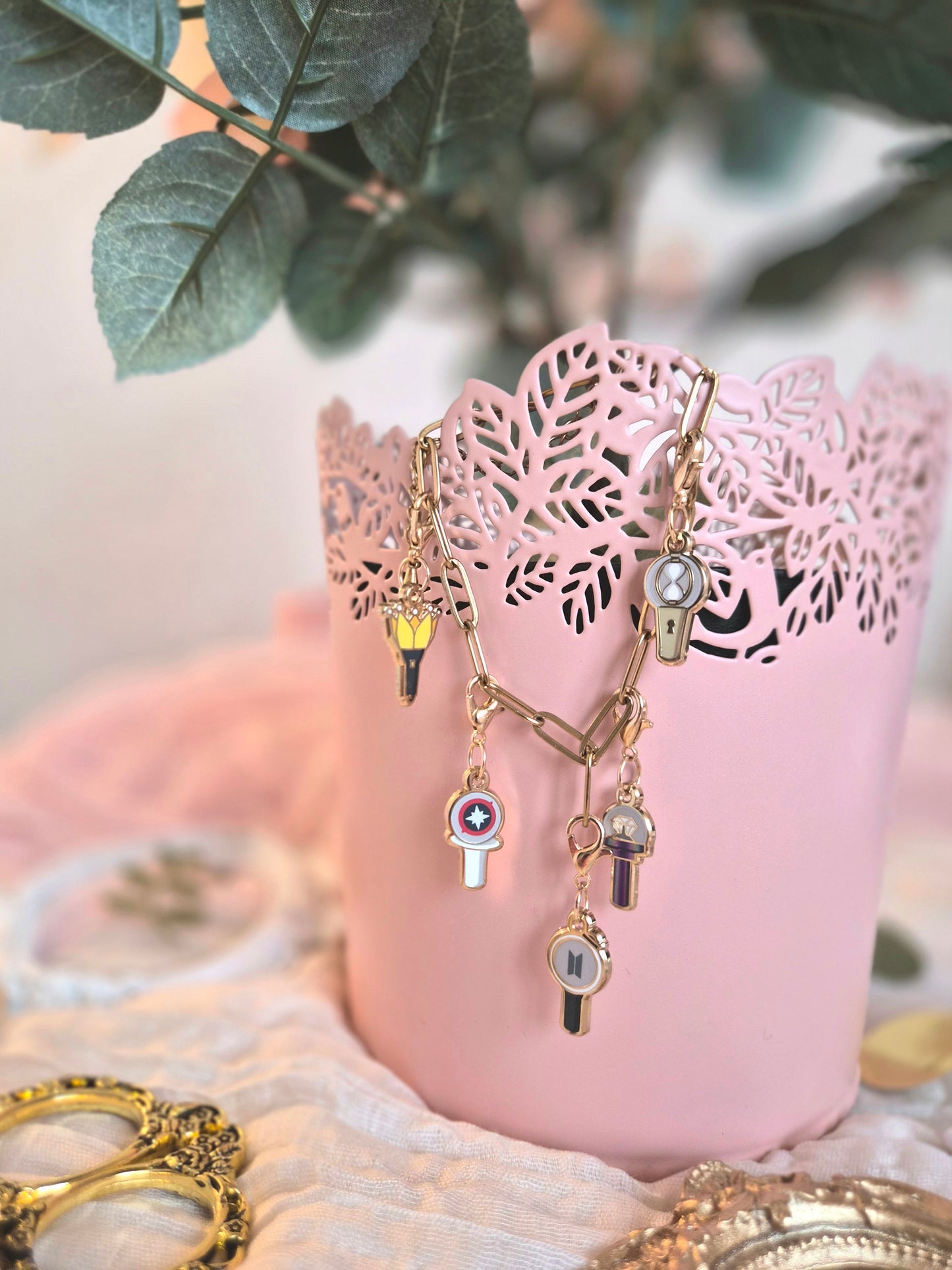 Boy Groups - Bracelet Charms